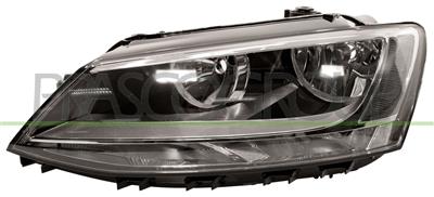 SCHEINWERFER LINKS-H7+H7-MIT LWR-MIT MOTOR