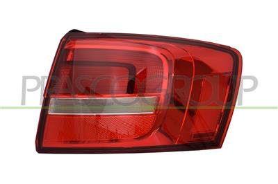 TAIL LAMP RIGHT-OUTER-WITHOUT BULB HOLDER-CHROME