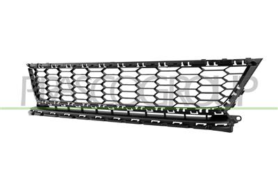 FRONT BUMPER GRILLE-CENTRE-BLACK