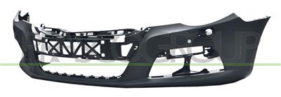 FRONT BUMPER-PRIMED-WITH PDC+SENSOR HOLDERS-WITH HEADLAMP WASHER HOLES-WITH CUTTING MARKS FOR PARK ASSIST