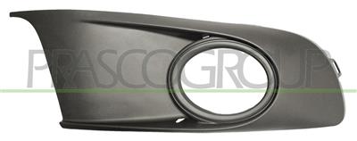 BUMPER GRILLE RIGHT-BLACK-WITH FOG LAMP HOLE