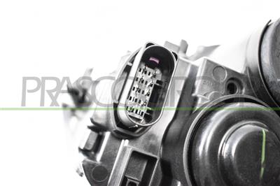 HEADLAMP LEFT H7+H7-ELECTRIC-WITH MOTOR