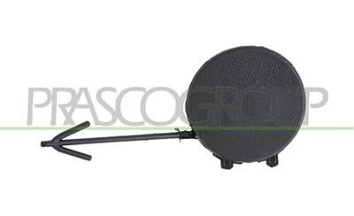 REAR TOW HOOK COVER-BLACK-TEXTURED FINISH