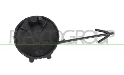 REAR TOW HOOK COVER-BLACK-TEXTURED FINISH