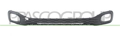 GRILLE NOIRE STRUCTURE' DE PARE-CHOCS-AVEC SIEGE ANTIBROUILLARD