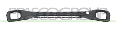 GRILLE NOIRE STRUCTURE' DE PARE-CHOCS-AVEC SIEGE ANTIBROUILLARD