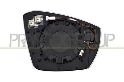 MIRROR GLASS BASE LEFT-ASPHERICAL-HEATED-WITH BLIND SPOT SYSTEM