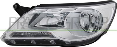 OPTICA DERECHA H7+H7 ELECTRICA-CON MOTOR