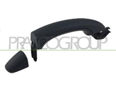 FRONT DOOR HANDLE RIGHT+REAR RIGHT/LEFT-OUTER-PRIMED-CENTRE LOCK-WITHOUT KEY HOLE
