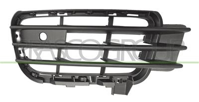 BUMPER GRILLE LEFT-BLACK-WITH PDC+SENSOR HOLDERS