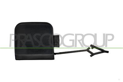 TAPPO COPRIGANCIO TRAINO PARAURTI POSTERIORE-NERO-GOFFRATO