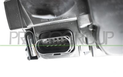 OPTICA IZQUIERDA H7+H1 ELECTRICA-CON MOTOR-NEGRA-MONTAJE VALEO