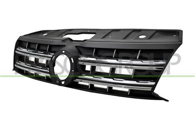 GRILLE DE CALANDRE-NOIRE-AVEC MOULURE CHROMEE MOD. HIGHLINE