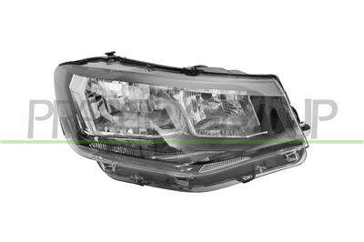 HEADLAMP RIGHT H7+H15-ELECTRIC-WITH MOTOR-ELBA TYPE