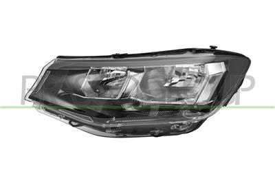 HEADLAMP LEFT H7+H15-ELECTRIC-WITH MOTOR-ELBA TYPE