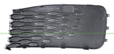 BUMPER GRILLE RIGHT-BLACK-TEXTURED FINISH-WITHOUT FOG LAMP HOLE