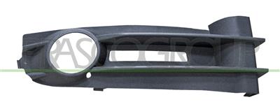 BUMPER GRILLE RIGHT-DARK GRAY-TEXTURED FINISH-WITH FOG LAMP HOLE