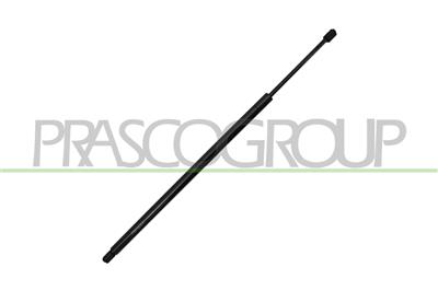 TAILGATE GAS SPRING RIGHT/LEFT - 870 N - L 720 mm - C 183 mm - Ø 22 mm - Ø 10 mm
