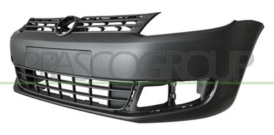 FRONT BUMPER-BLACK-TEXTURED FINISH-WITH BUMPER GRILLE-CENTRE
