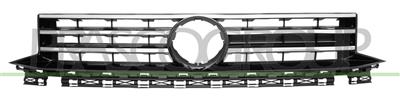 RADIATOR GRILLE-BLACK-GLOSSY-WITH CHROME MOLDING