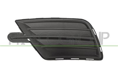 BUMPER GRILLE LEFT-BLACK-WITHOUT FOG LAMP HOLE