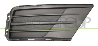 BUMPER GRILLE RIGHT-BLACK-WITHOUT FOG LAMP HOLE MOD. VAN