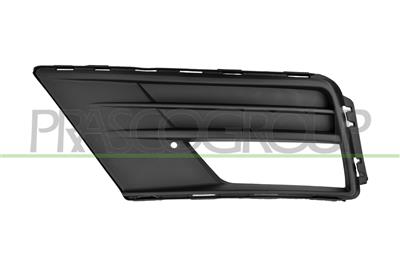 BUMPER GRILLE LEFT-BLACK-WITH FOG LAMP HOLES MOD. VAN