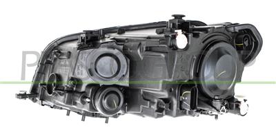 HEADLAMP RIGHT H7+H21 ELECTRIC-WITH MOTOR-BLACK