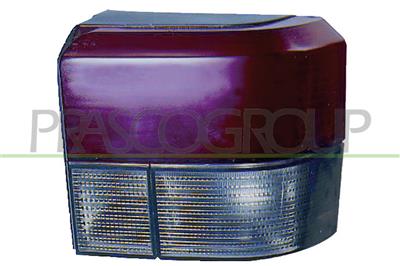 TAIL LAMP LEFT-WITHOUT BULB HOLDER RED/SMOKE