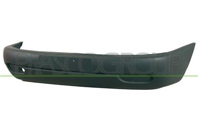 FRONT BUMPER-BLACK-WITH SHORT UPPER PART