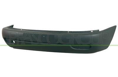 FRONT BUMPER-BLACKWITH WIDE UPPER PART-WITHOUT FOG LAMP HOLES