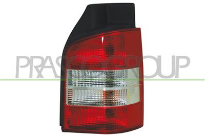 RUECKLEUCHTE LINKS-OHNE FASSUNG-ROT-WEISS-SCHWARZE BASIS MOD. 2 TUERIG