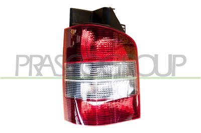 RUECKLEUCHTE LINKS-OHNE FASSUNG-ROT-WEISS-SCHWARZE BASIS MOD. 1 TUERIG
