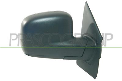 DOOR MIRROR RIGHT-MANUAL-PRIMED-CONVEX-CHROME