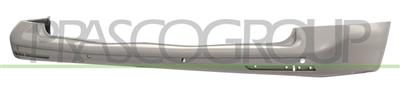 REAR BUMPER-DARK GRAY-WITH PDC+SENSOR HOLDER