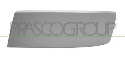 FRONT BUMPER MOLDING LEFT-BLACK-LIGHT-GRAY-TEXTURED FINISH-WITH CUTTING MARKS FOR PDC