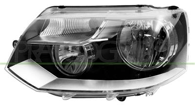 HEADLAMP LEFT H7+H15 ELECTRIC-WITH MOTOR
