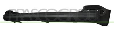 REAR BUMPER-BLACK-TEXTURED FINISH-WITH CUTTING MARKS FOR PDC MOD. TAILGATE