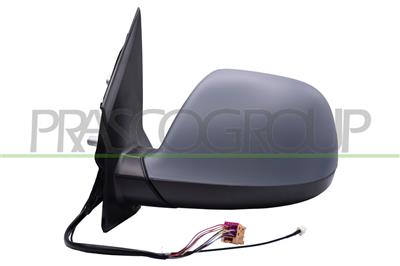 RETROVISORE SINISTRO-ELETTRICO-TERMICO-CON PRIMER-CHIUDIBILE-ASFERICO