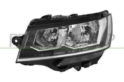 HEADLAMP LEFT H7+H15 ELECTRIC-WITH MOTOR