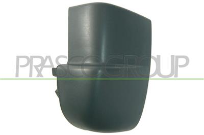 REAR BUMPER END CUP RIGHT-BLACK