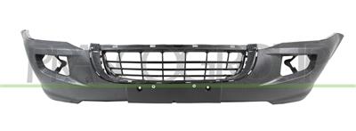 FRONT BUMPER-BLACK-TEXTURED FINISH-WITH TOW HOOK COVER