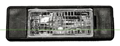 REAR NUMBER PLATE LIGHT-WITH BULB