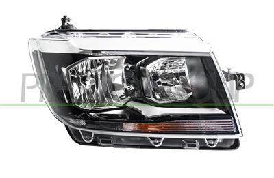 HEADLAMP RIGHT H7+H15+H21-ELECTRIC-WITH MOTOR