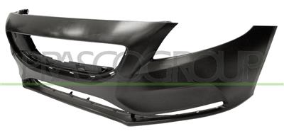 FRONT BUMPER-BLACK-SMOOTH FINISH TO BE PRIMED-WITH CUTTING MARKS FOR PDC,PARK ASSIST AND HEADLAMP WASHERS