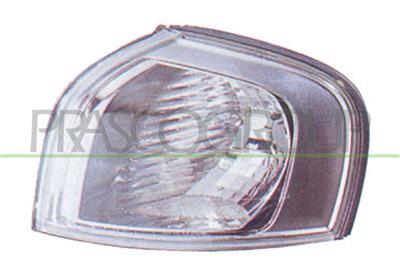 FRONT INDICATOR LEFT-CLEAR-WITH BULB HOLDER-WITH CHROME PROFILE MOD. > 02/03
