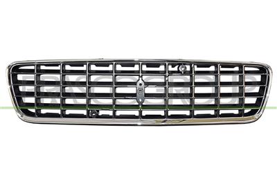 GRILLE CALANDRE COMPLETE CHROMEE-NOIRE 