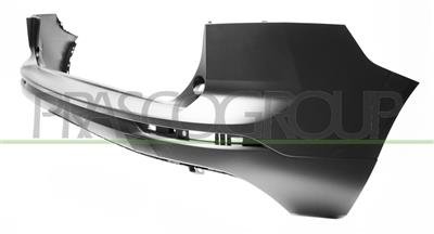 REAR BUMPER-PRIMED-WITH PDC CUTTING MARKS PDC AND PARK ASSIST