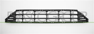 FRONT BUMPER GRILLE-CENTRE-BLACK MOD. BUSINESS/INCRIPTION