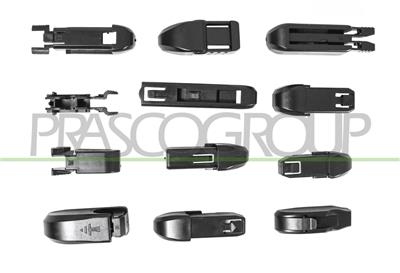WIPER BLADE-FLAT BLADE-29"/725 mm-12 ADAPTERS
